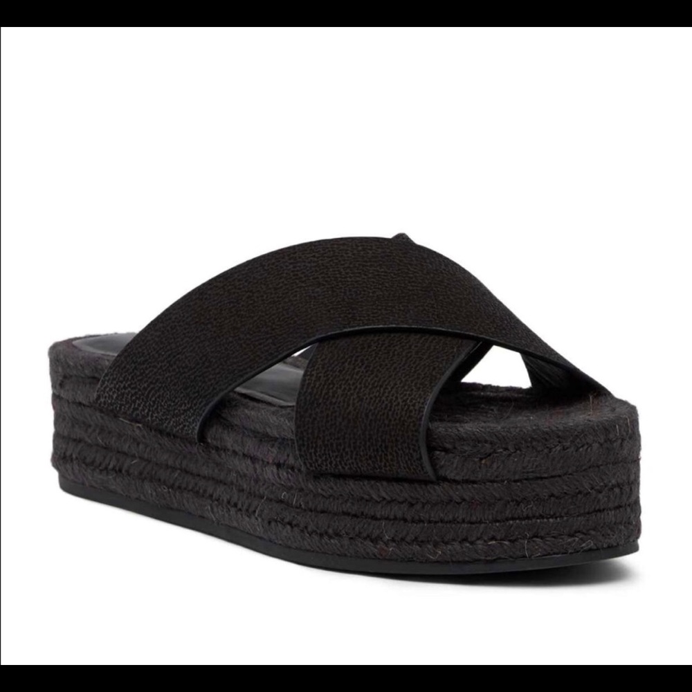Allsaints Harlem flatforms in Black!